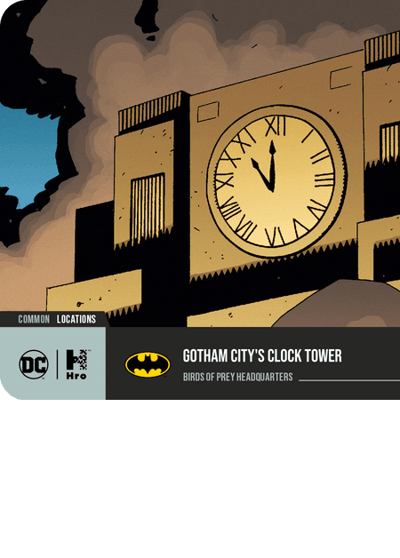 A1 - A62166 DC UNLOCK THE MULTIVERSE - CHAPTER 4 LOCATIONS Gotham City's Clock Tower Common 3