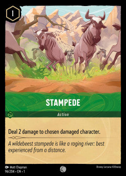 Stampede Disney Lorcana First Chapter Common 096/204 FOIL