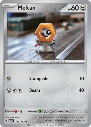 102/142 SCR Stellar Crown Meltan Common