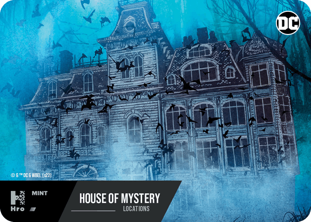 House of Mystery  LOCATIONS Chapter 2 BLACK ADAM Physical & Digital Common