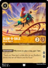 020/204 Alan-a-Dale - Rockin' Rooster Lorcana Shimmering Skies Uncommon