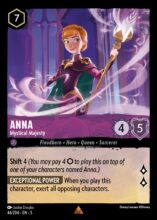 046/204 Anna - Mystical Majesty Lorcana Shimmering Skies Rare