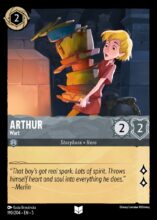 190/204 Arthur – Wart Lorcana Shimmering Skies Uncommon