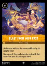 028/204 Blast From Your Past Lorcana Shimmering Skies Super Rare