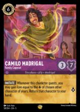 058/204 Camilo Madrigal - Family Copycat Lorcana Shimmering Skies Legendary