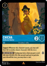 146/204 Chicha - Dedicated Mother Lorcana Shimmering Skies Rare