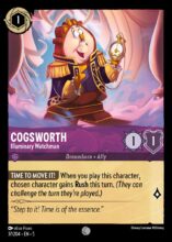 037/204 Cogsworth - Illuminary Watchman Lorcana Shimmering Skies Common