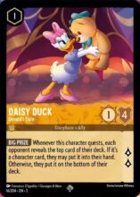 016/204 Daisy Duck - Donald's Date  Lorcana Shimmering Skies Rare