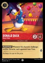 122/204 Donald Duck - Daisy's Date Lorcana Shimmering Skies Common