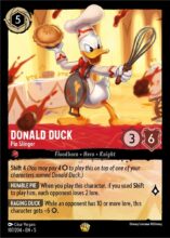 107/204 Donald Duck - Pie Slinger Lorcana Shimmering Skies Legendary