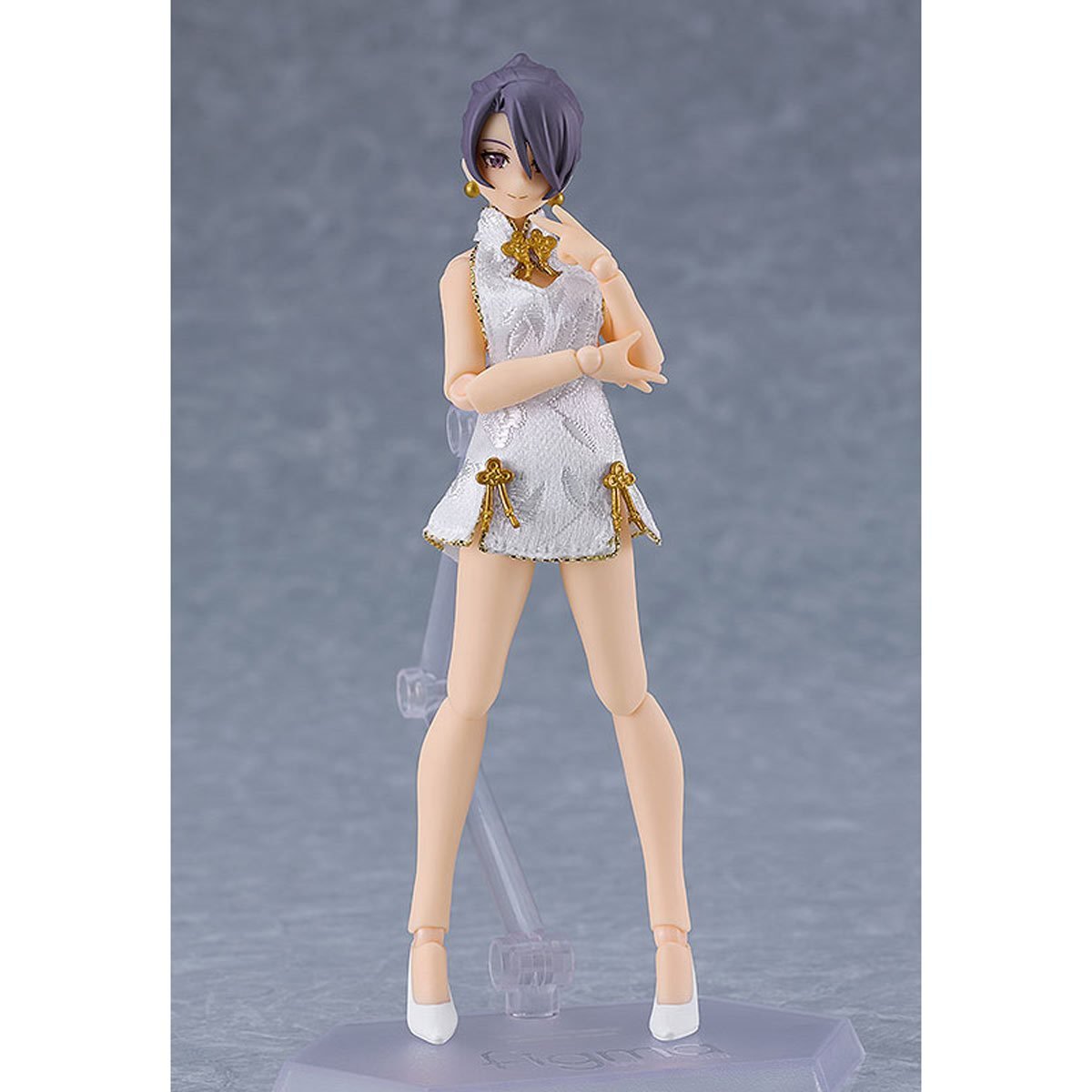 MAX FACTORY Figma Styles White Mini Skirt Chinese Dress Outfit