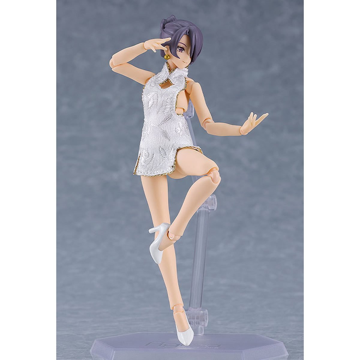 MAX FACTORY Figma Styles White Mini Skirt Chinese Dress Outfit
