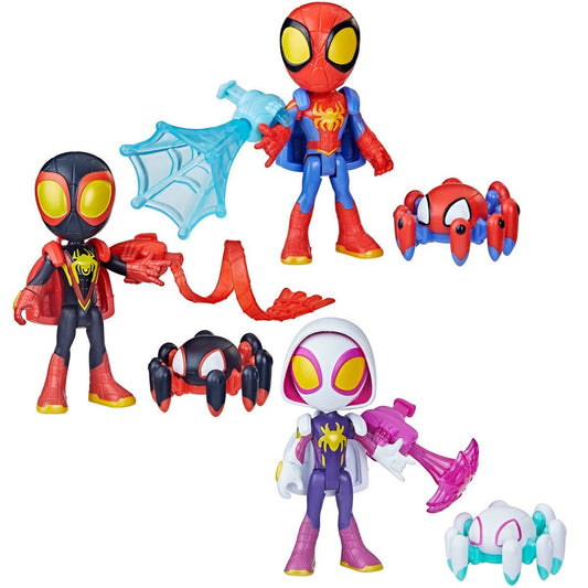 HASBRO Spidey and His Amazing Friends Web-Spinners Figures Wave 1