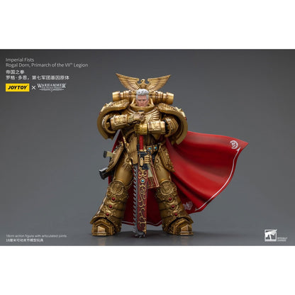 JOY TOY Warhammer 40,000 Imperial Fists Rogal Dorn Primarch of the VIIth Legion 1:18 Scale Action Figure