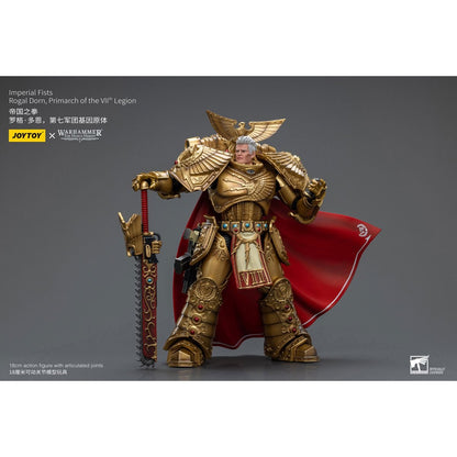 JOY TOY Warhammer 40,000 Imperial Fists Rogal Dorn Primarch of the VIIth Legion 1:18 Scale Action Figure