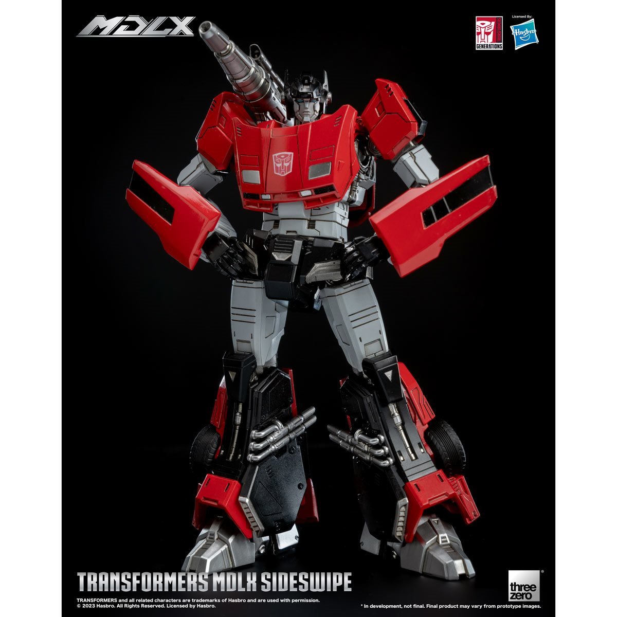 THREEZERO Transformers Sideswipe MDLX Action Figure
