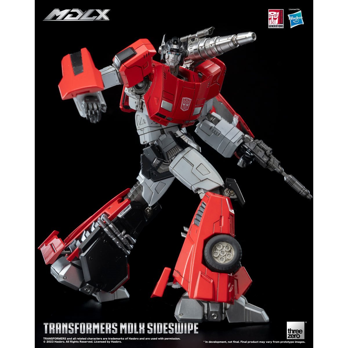 THREEZERO Transformers Sideswipe MDLX Action Figure