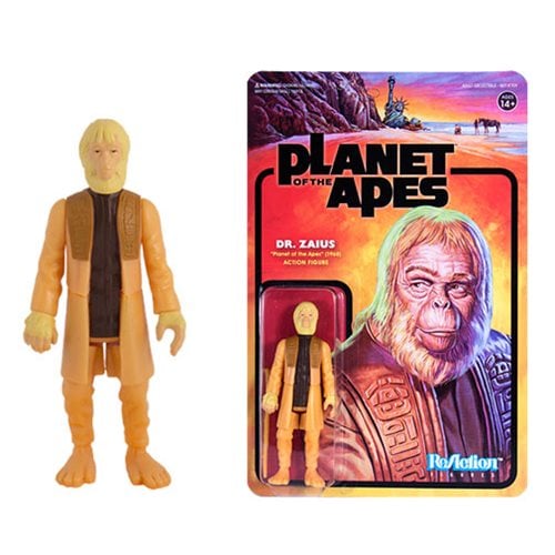 SUPER7 Planet of the Apes Dr. Zaius ReAction Figure