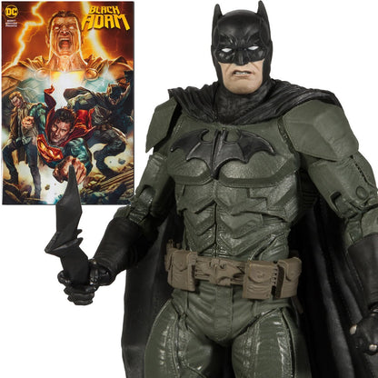 DC DIRECT Black Adam Batman Page Punchers 7-Inch Scale Action Figure with Black Adam Comic Book