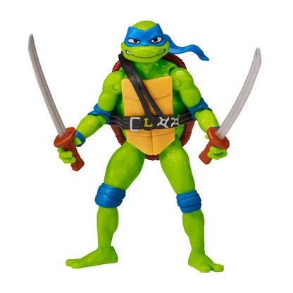 PLAYMATES Teenage Mutant Ninja Turtles: Mutant Mayhem Movie Turtles Leonardo Basic Figure