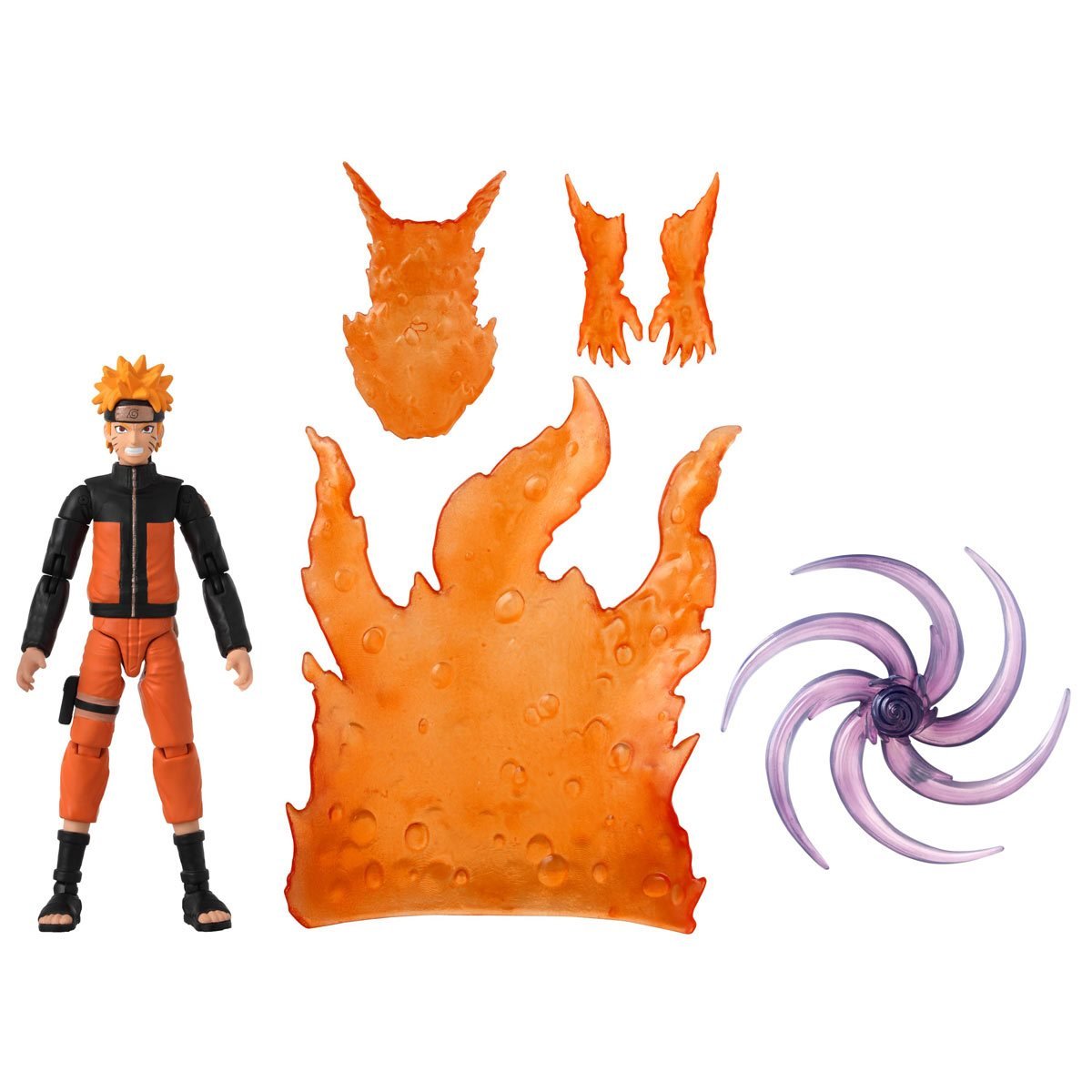 BANDAI NAMCO Naruto Shippuden Anime Heroes Beyond Naruto Tailed Beast Cloak Action figure