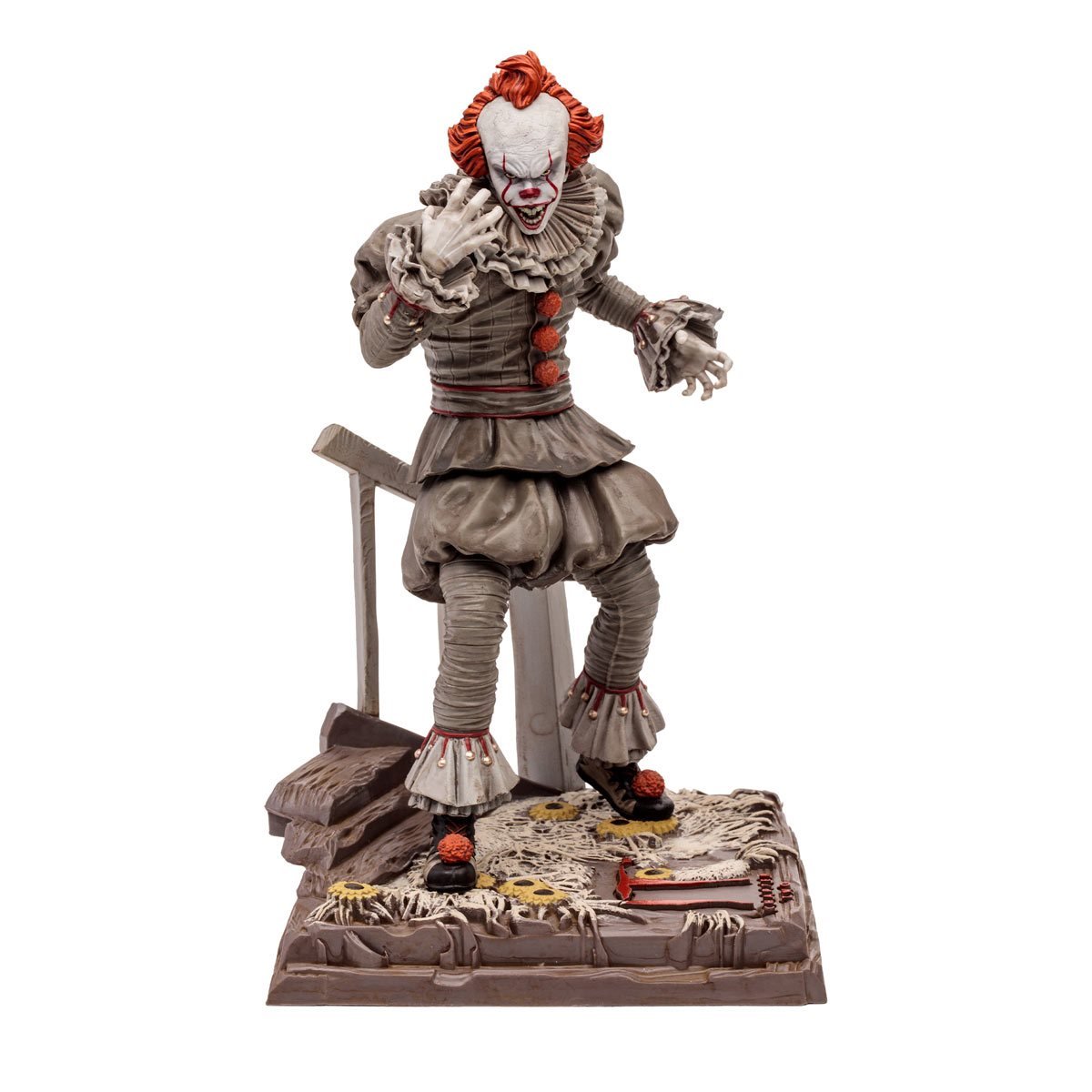 MCFARLANE Movie Maniacs WB 100: It Chapter Two Pennywise Wave 5 Limited Edition 6-Inch Scale Posed Figure