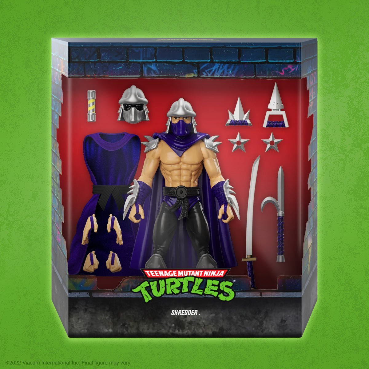 SUPER7 Teenage Mutant Ninja Turtles Ultimates Shredder 7-Inch Action Figure