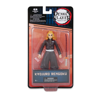 MCFARLANE Demon Slayer Wave 2 Kyojuro Rengoku 5-Inch Scale Action Figure