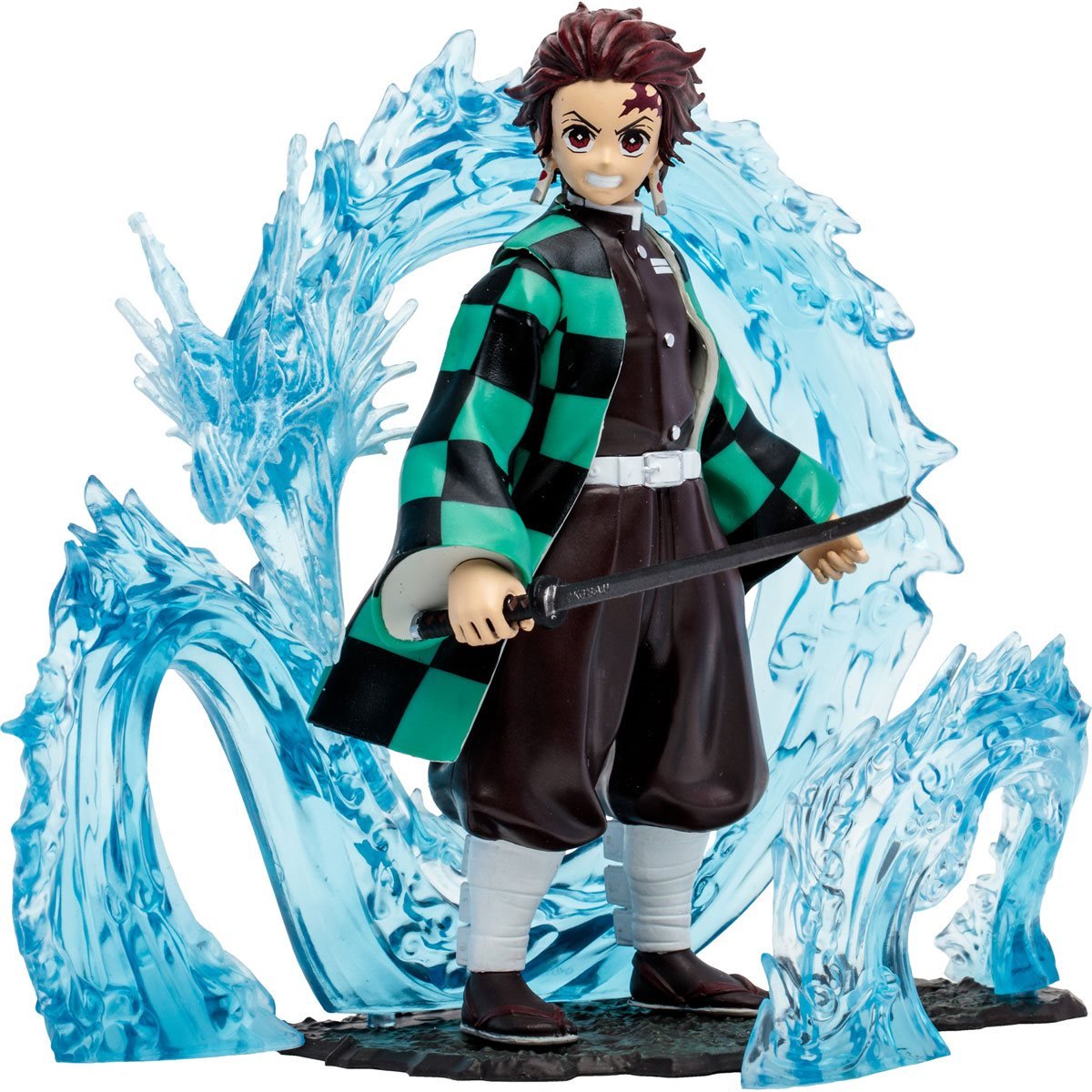 MCFARLANE Demon Slayer Deluxe Tanjiro Water Dragon Tenth Form 5-Inch Scale Action Figure