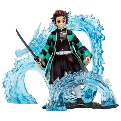 MCFARLANE Demon Slayer Deluxe Tanjiro Water Dragon Tenth Form 5-Inch Scale Action Figure