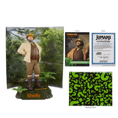 MCFARLANE Movie Maniacs Wave 4 Jumanji Professor Sheldon Oberon Limited Edition 6-Inch Scale Posed Figure