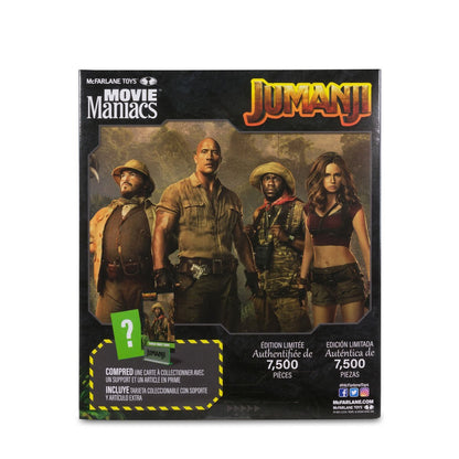 MCFARLANE Movie Maniacs Wave 4 Jumanji Franklin "Mouse" Finbar Limited Edition 6-Inch Scale Posed Figure