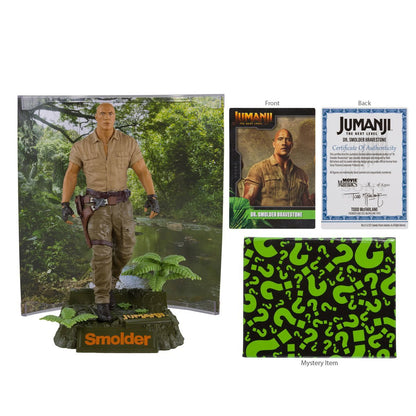 MCFARLANE Movie Maniacs Wave 4 Jumanji Dr. Smolder Bravestone Limited Edition 6-Inch Scale Posed Figure