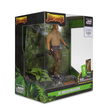 MCFARLANE Movie Maniacs Wave 4 Jumanji Dr. Smolder Bravestone Limited Edition 6-Inch Scale Posed Figure