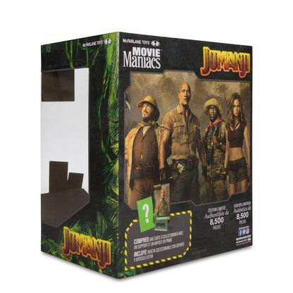 MCFARLANE Movie Maniacs Wave 4 Jumanji Dr. Smolder Bravestone Limited Edition 6-Inch Scale Posed Figure