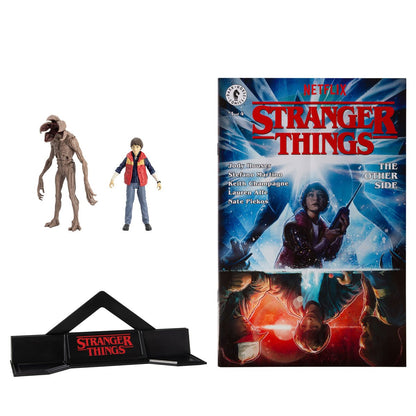 MCFARLANE Stranger Things Page Punchers Wave 1 3-Inch Action Figure 2-Pack with Comic Book Case of 6