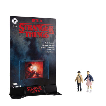 MCFARLANE Stranger Things Page Punchers Wave 1 3-Inch Action Figure 2-Pack with Comic Book Case of 6