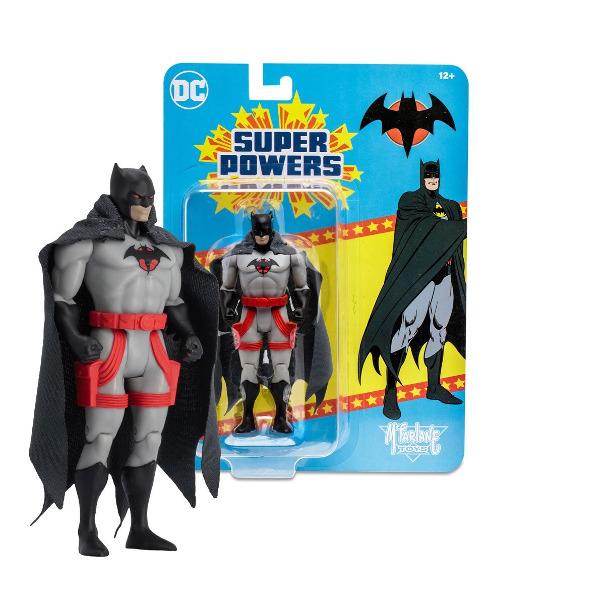 MCFARLANE DC Super Powers Wave 5 Thomas Wayne Batman Flashpoint 4-Inch Scale Action Figure