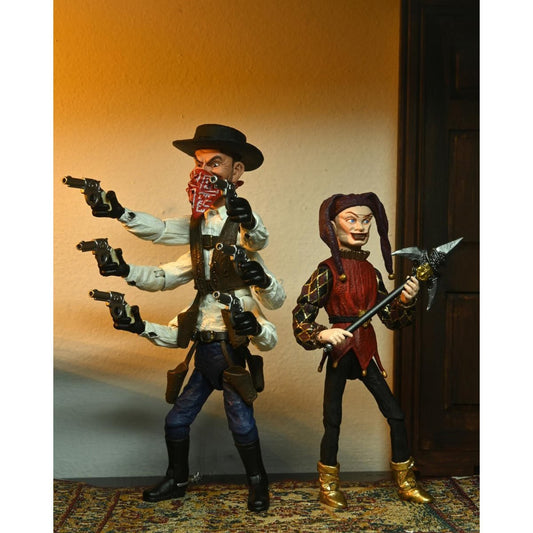 Pre-Order NECA Puppet Master Ultimate Six-Shooter and Jester 7-Inch Scale Action Figure 2-Pack