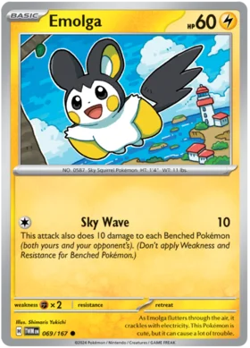 069/167  Emolga  Twilight Masquerade  Common