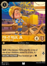 012/204 Fix-It Felix, Jr. - Niceland Steward Lorcana Shimmering Skies Uncommon