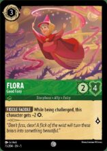 075/204 Flora - Good Fairy Lorcana Shimmering Skies Common