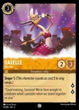 011/204 Gazelle - Pop Star Lorcana Shimmering Skies Common