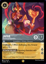 172/204 Jafar - Tyrannical Hypnotist Lorcana Shimmering Skies Legendary