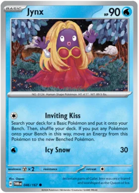 046/167  Jynx  Twilight Masquerade  Common