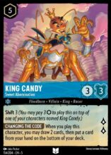 154/204 King Candy - Sweet Abomination Lorcana Shimmering Skies Uncommon