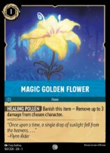 169/204 Magic Golden Flower Disney Lorcana First Chapter Common