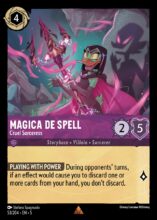 053/204 Magica De Spell - Cruel Sorceress Lorcana Shimmering Skies Rare