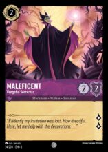 054/204 Maleficent - Vengeful Sorceress Lorcana Shimmering Skies Common