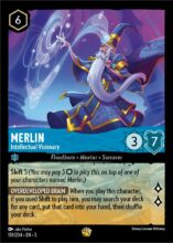 159/204 Merlin - Intellectual Visionary Lorcana Shimmering Skies Legendary